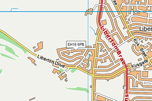 EH16 6PB map - OS VectorMap District (Ordnance Survey) EH16 6PB map - OS VectorMap District (Ordnance Survey)