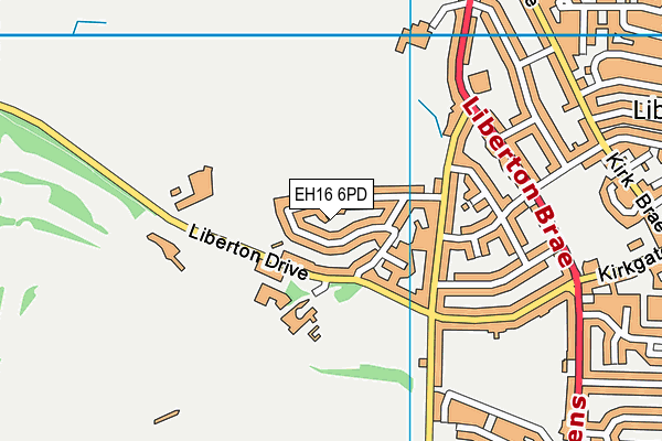 EH16 6PD map - OS VectorMap District (Ordnance Survey) EH16 6PD map - OS VectorMap District (Ordnance Survey)