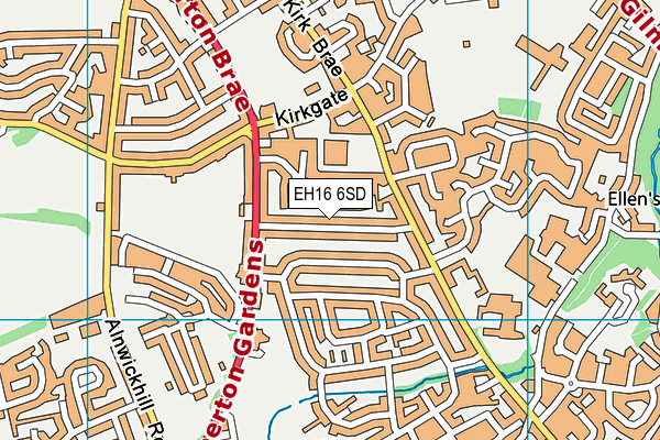 EH16 6SD map - OS VectorMap District (Ordnance Survey) EH16 6SD map - OS VectorMap District (Ordnance Survey)