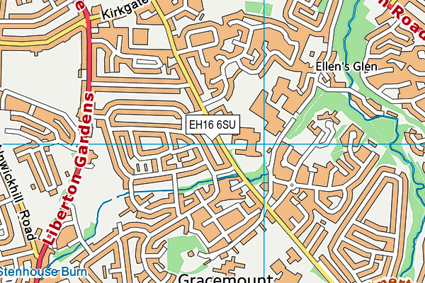 EH16 6SU map - OS VectorMap District (Ordnance Survey) EH16 6SU map - OS VectorMap District (Ordnance Survey)