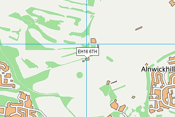 EH16 6TH map - OS VectorMap District (Ordnance Survey) EH16 6TH map - OS VectorMap District (Ordnance Survey)