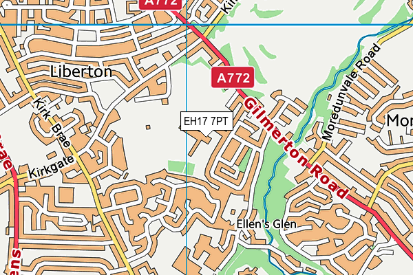 EH17 7PT map - OS VectorMap District (Ordnance Survey) EH17 7PT map - OS VectorMap District (Ordnance Survey)