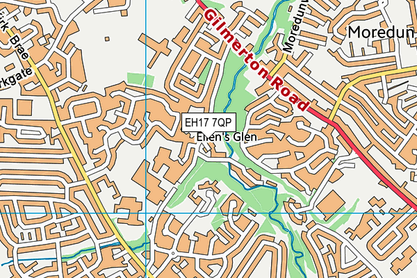 EH17 7QP map - OS VectorMap District (Ordnance Survey) EH17 7QP map - OS VectorMap District (Ordnance Survey)
