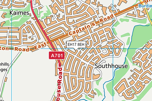 EH17 8EH map - OS VectorMap District (Ordnance Survey) EH17 8EH map - OS VectorMap District (Ordnance Survey)
