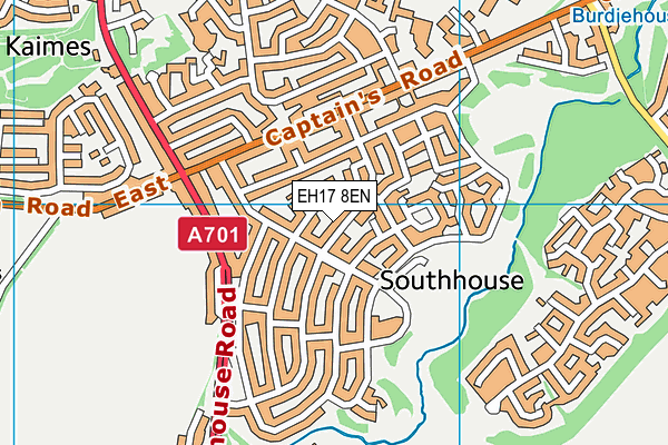 EH17 8EN map - OS VectorMap District (Ordnance Survey) EH17 8EN map - OS VectorMap District (Ordnance Survey)