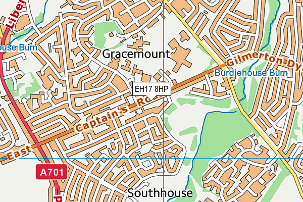 EH17 8HP map - OS VectorMap District (Ordnance Survey) EH17 8HP map - OS VectorMap District (Ordnance Survey)