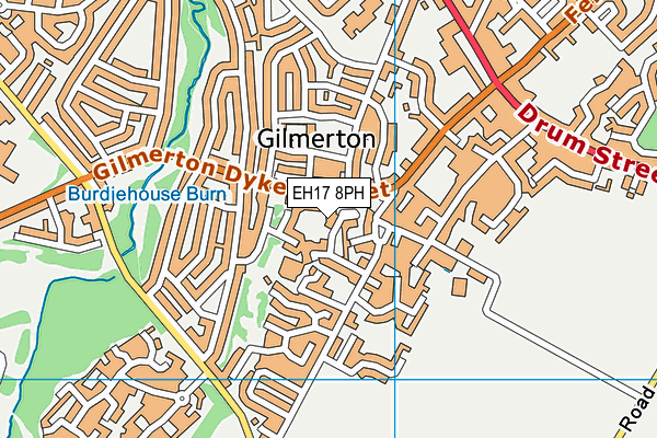 EH17 8PH map - OS VectorMap District (Ordnance Survey) EH17 8PH map - OS VectorMap District (Ordnance Survey)