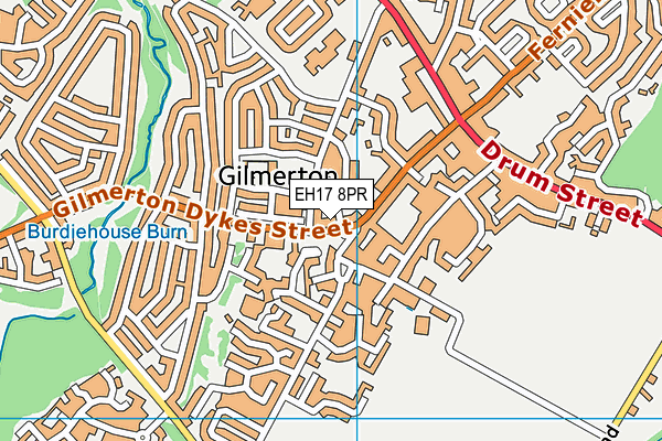 EH17 8PR map - OS VectorMap District (Ordnance Survey) EH17 8PR map - OS VectorMap District (Ordnance Survey)
