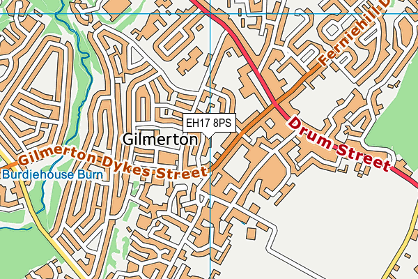 EH17 8PS map - OS VectorMap District (Ordnance Survey) EH17 8PS map - OS VectorMap District (Ordnance Survey)