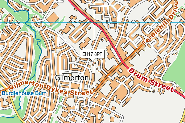 EH17 8PT map - OS VectorMap District (Ordnance Survey) EH17 8PT map - OS VectorMap District (Ordnance Survey)