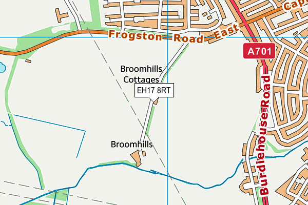 EH17 8RT map - OS VectorMap District (Ordnance Survey) EH17 8RT map - OS VectorMap District (Ordnance Survey)