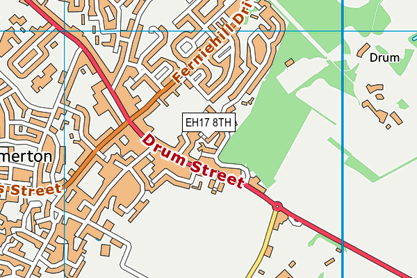 EH17 8TH map - OS VectorMap District (Ordnance Survey) EH17 8TH map - OS VectorMap District (Ordnance Survey)