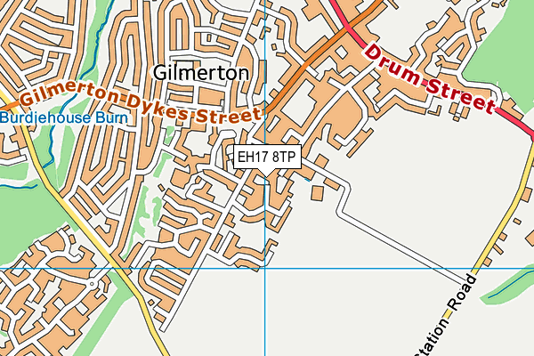 EH17 8TP map - OS VectorMap District (Ordnance Survey) EH17 8TP map - OS VectorMap District (Ordnance Survey)