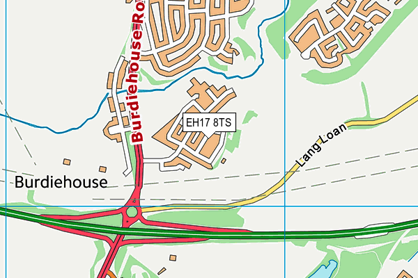 EH17 8TS map - OS VectorMap District (Ordnance Survey) EH17 8TS map - OS VectorMap District (Ordnance Survey)