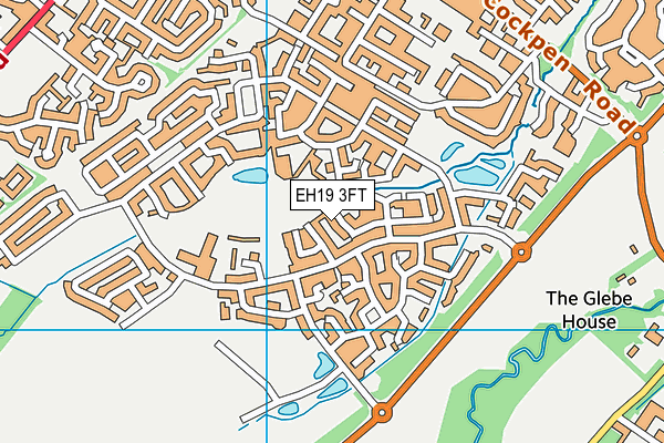 EH19 3FT map - OS VectorMap District (Ordnance Survey) EH19 3FT map - OS VectorMap District (Ordnance Survey)