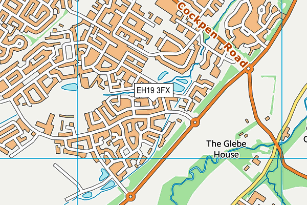 EH19 3FX map - OS VectorMap District (Ordnance Survey) EH19 3FX map - OS VectorMap District (Ordnance Survey)