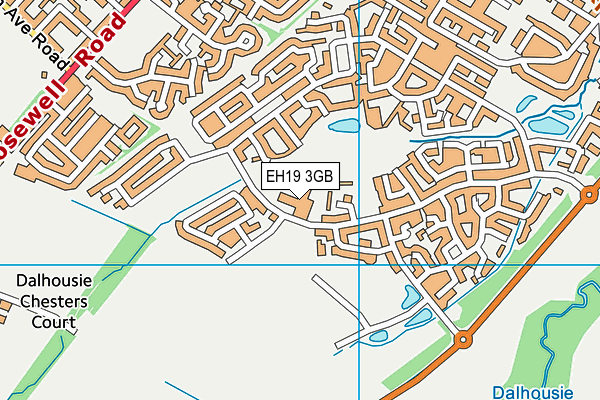 EH19 3GB map - OS VectorMap District (Ordnance Survey) EH19 3GB map - OS VectorMap District (Ordnance Survey)