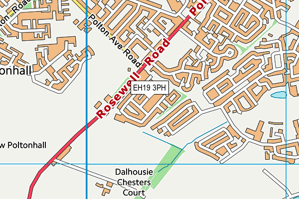 EH19 3PH map - OS VectorMap District (Ordnance Survey) EH19 3PH map - OS VectorMap District (Ordnance Survey)