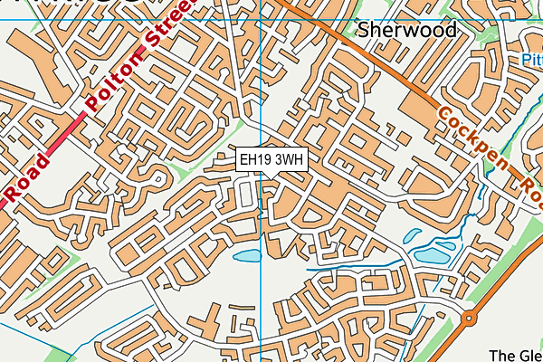 EH19 3WH map - OS VectorMap District (Ordnance Survey) EH19 3WH map - OS VectorMap District (Ordnance Survey)