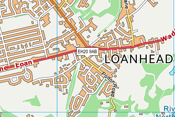 EH20 9AB map - OS VectorMap District (Ordnance Survey) EH20 9AB map - OS VectorMap District (Ordnance Survey)