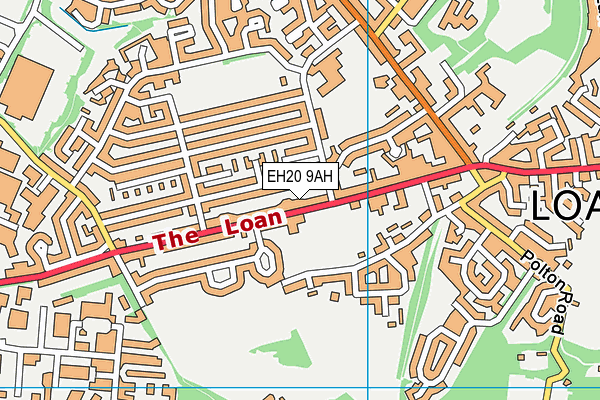 EH20 9AH map - OS VectorMap District (Ordnance Survey) EH20 9AH map - OS VectorMap District (Ordnance Survey)
