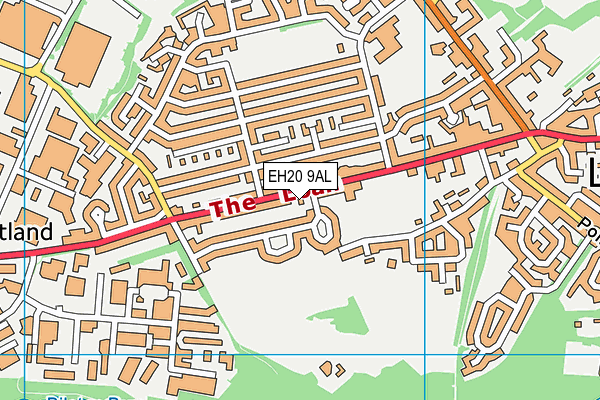 EH20 9AL map - OS VectorMap District (Ordnance Survey) EH20 9AL map - OS VectorMap District (Ordnance Survey)