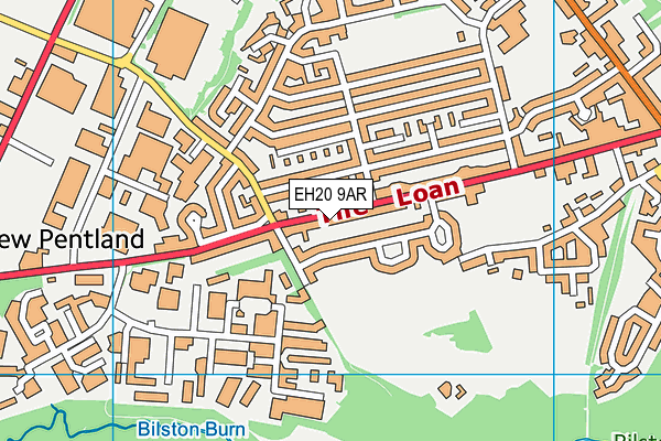 EH20 9AR map - OS VectorMap District (Ordnance Survey) EH20 9AR map - OS VectorMap District (Ordnance Survey)