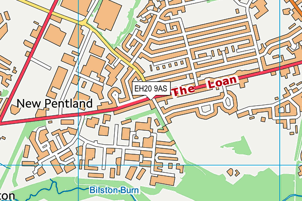 EH20 9AS map - OS VectorMap District (Ordnance Survey) EH20 9AS map - OS VectorMap District (Ordnance Survey)