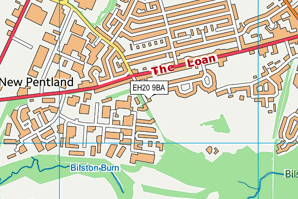 EH20 9BA map - OS VectorMap District (Ordnance Survey) EH20 9BA map - OS VectorMap District (Ordnance Survey)