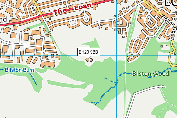 EH20 9BB map - OS VectorMap District (Ordnance Survey) EH20 9BB map - OS VectorMap District (Ordnance Survey)