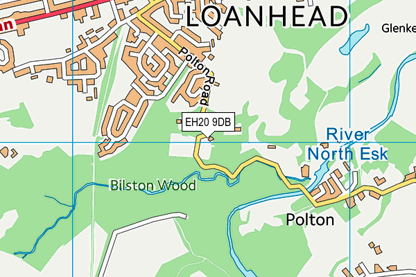 EH20 9DB map - OS VectorMap District (Ordnance Survey) EH20 9DB map - OS VectorMap District (Ordnance Survey)