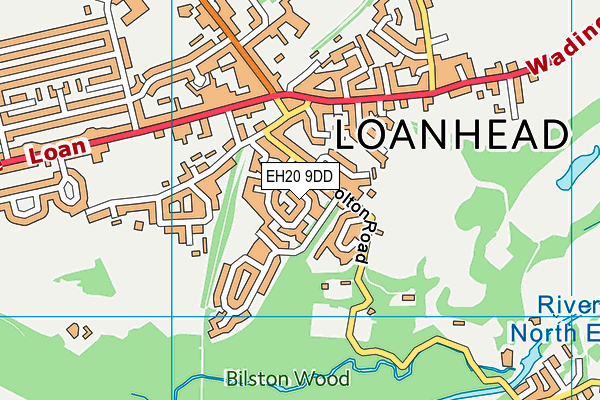 EH20 9DD map - OS VectorMap District (Ordnance Survey) EH20 9DD map - OS VectorMap District (Ordnance Survey)