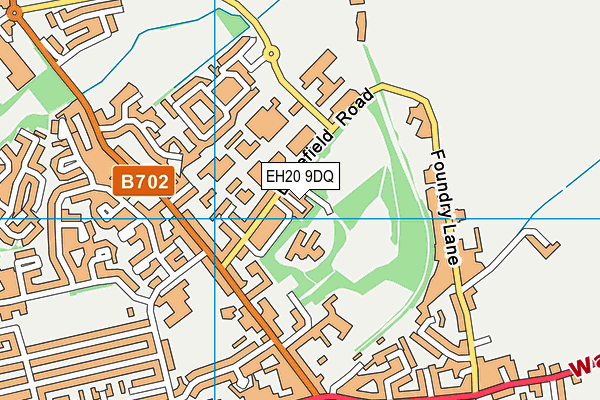 EH20 9DQ map - OS VectorMap District (Ordnance Survey) EH20 9DQ map - OS VectorMap District (Ordnance Survey)