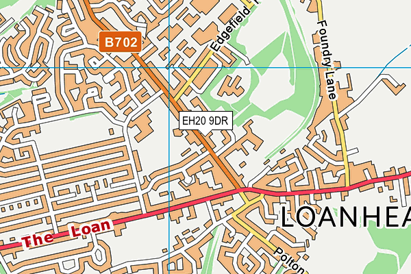 EH20 9DR map - OS VectorMap District (Ordnance Survey) EH20 9DR map - OS VectorMap District (Ordnance Survey)