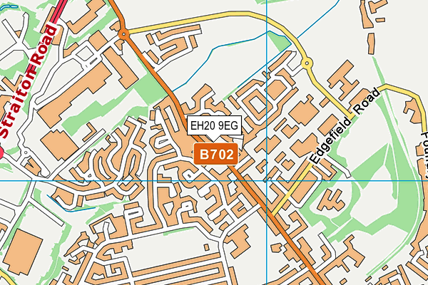 EH20 9EG map - OS VectorMap District (Ordnance Survey) EH20 9EG map - OS VectorMap District (Ordnance Survey)