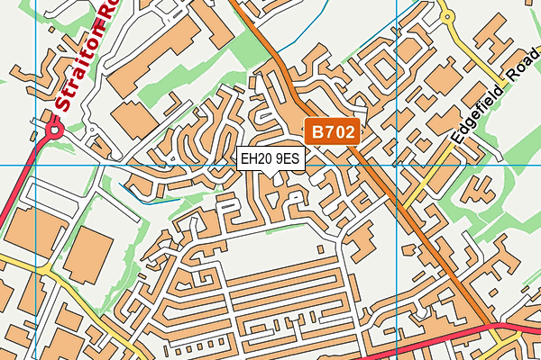 EH20 9ES map - OS VectorMap District (Ordnance Survey) EH20 9ES map - OS VectorMap District (Ordnance Survey)
