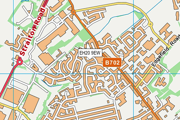 EH20 9EW map - OS VectorMap District (Ordnance Survey) EH20 9EW map - OS VectorMap District (Ordnance Survey)