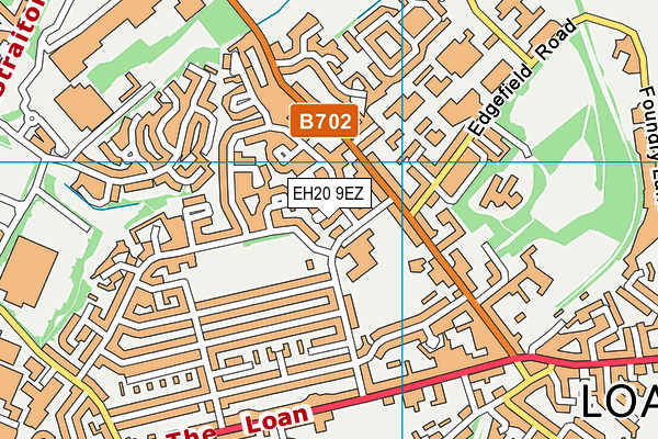 EH20 9EZ map - OS VectorMap District (Ordnance Survey) EH20 9EZ map - OS VectorMap District (Ordnance Survey)