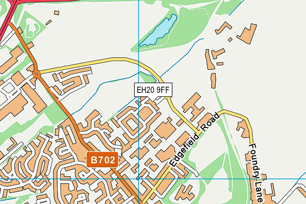 EH20 9FF map - OS VectorMap District (Ordnance Survey) EH20 9FF map - OS VectorMap District (Ordnance Survey)