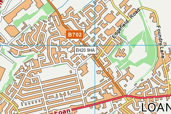 EH20 9HA map - OS VectorMap District (Ordnance Survey) EH20 9HA map - OS VectorMap District (Ordnance Survey)