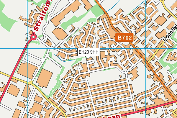 EH20 9HH map - OS VectorMap District (Ordnance Survey) EH20 9HH map - OS VectorMap District (Ordnance Survey)