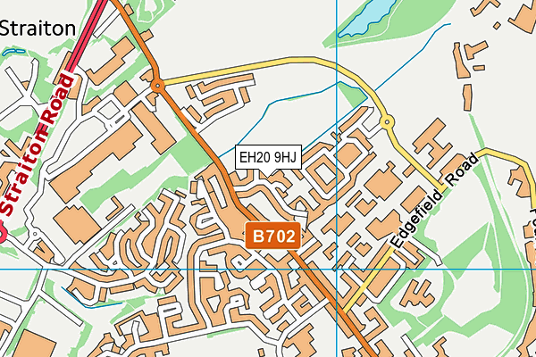 EH20 9HJ map - OS VectorMap District (Ordnance Survey) EH20 9HJ map - OS VectorMap District (Ordnance Survey)