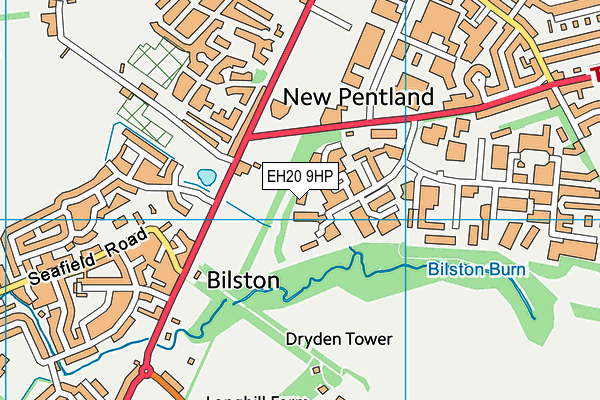 EH20 9HP map - OS VectorMap District (Ordnance Survey) EH20 9HP map - OS VectorMap District (Ordnance Survey)