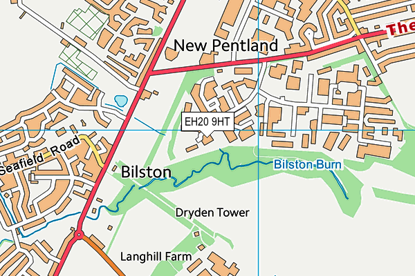 EH20 9HT map - OS VectorMap District (Ordnance Survey) EH20 9HT map - OS VectorMap District (Ordnance Survey)