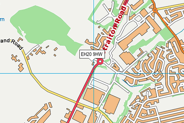 EH20 9HW map - OS VectorMap District (Ordnance Survey) EH20 9HW map - OS VectorMap District (Ordnance Survey)