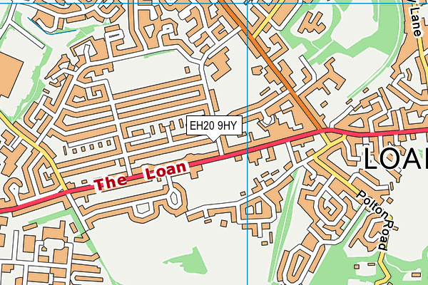 EH20 9HY map - OS VectorMap District (Ordnance Survey) EH20 9HY map - OS VectorMap District (Ordnance Survey)