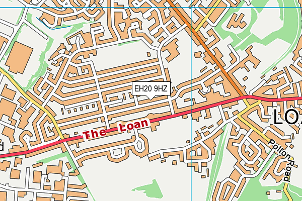 EH20 9HZ map - OS VectorMap District (Ordnance Survey) EH20 9HZ map - OS VectorMap District (Ordnance Survey)