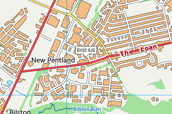 EH20 9JS map - OS VectorMap District (Ordnance Survey) EH20 9JS map - OS VectorMap District (Ordnance Survey)