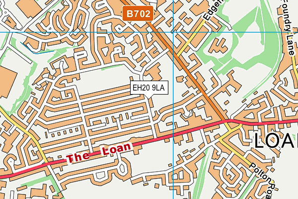 EH20 9LA map - OS VectorMap District (Ordnance Survey) EH20 9LA map - OS VectorMap District (Ordnance Survey)