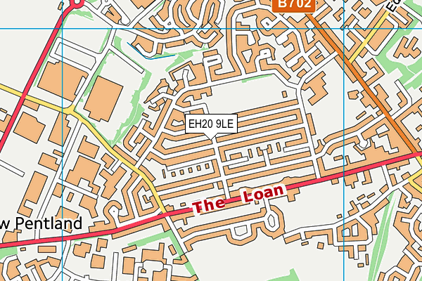 EH20 9LE map - OS VectorMap District (Ordnance Survey) EH20 9LE map - OS VectorMap District (Ordnance Survey)
